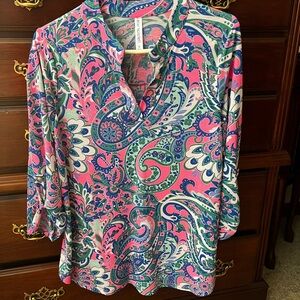 Colorful Paisley Women's Top